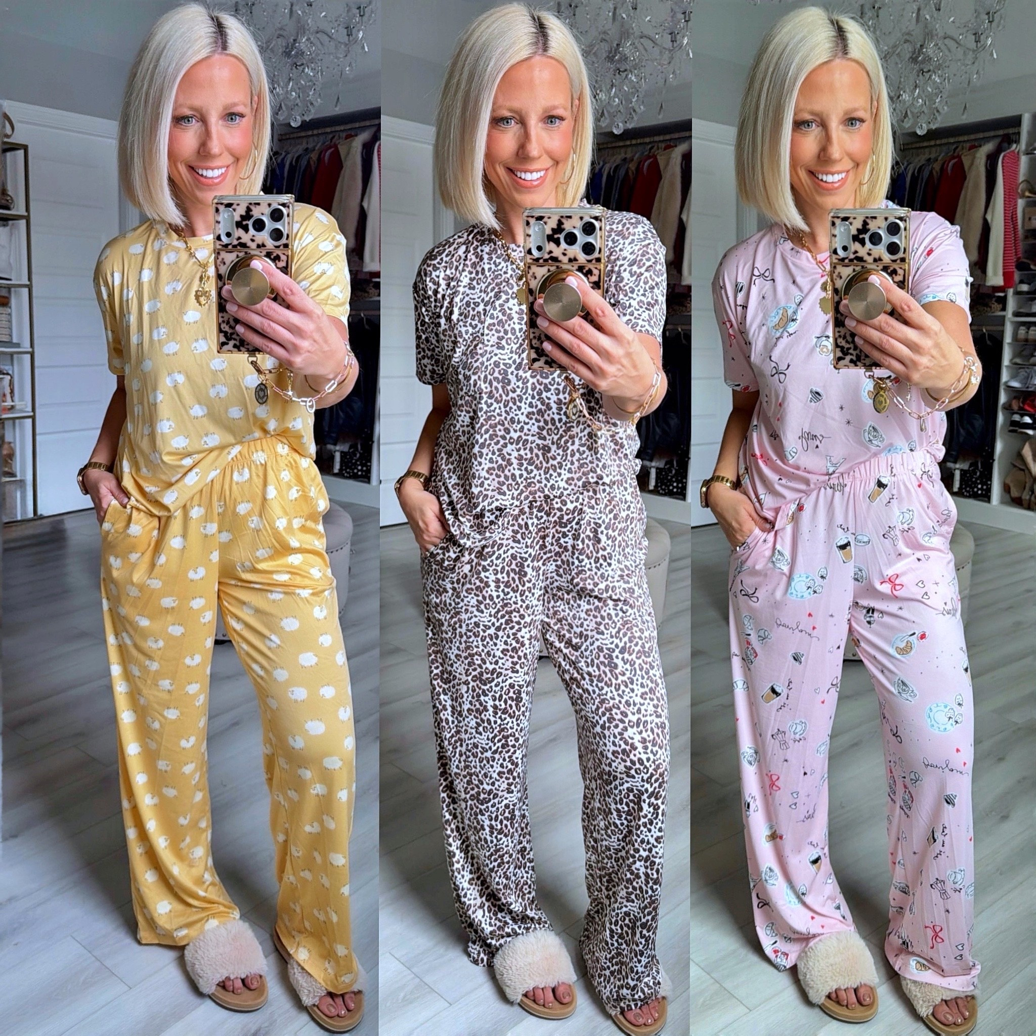 Obsessed is an understatement 😍

If you’re searching for cute pajamas, affordable loungewear, and the softest comfy sleep set — this is your sign to RUN 🏃‍♀️✨

These are my favorite Walmart PJ sets right now! They’re lightweight, breathable, super soft, and perfect for lounging at home, sleepovers, or cozy nights in. The quality feels high-end but the price is totally budget-friendly 🙌

✔️ Affordable pajamas
✔️ Buttery soft fabric
✔️ Trendy, cute prints
✔️ Perfect gift idea

Walmart fashion is seriously stepping up their sleepwear game and I’m here for it 👏
⬇️⬇️⬇️
Wearing size medium for an extra roomy fit but definitely could have done small too!

#LTKSeasonal #LTKOver40 #LTKmomlife