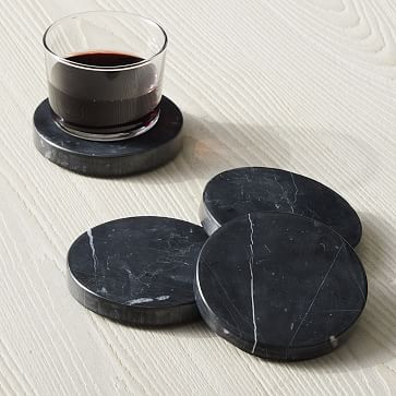 Marble Coasters (Set of 4) | West Elm (US)