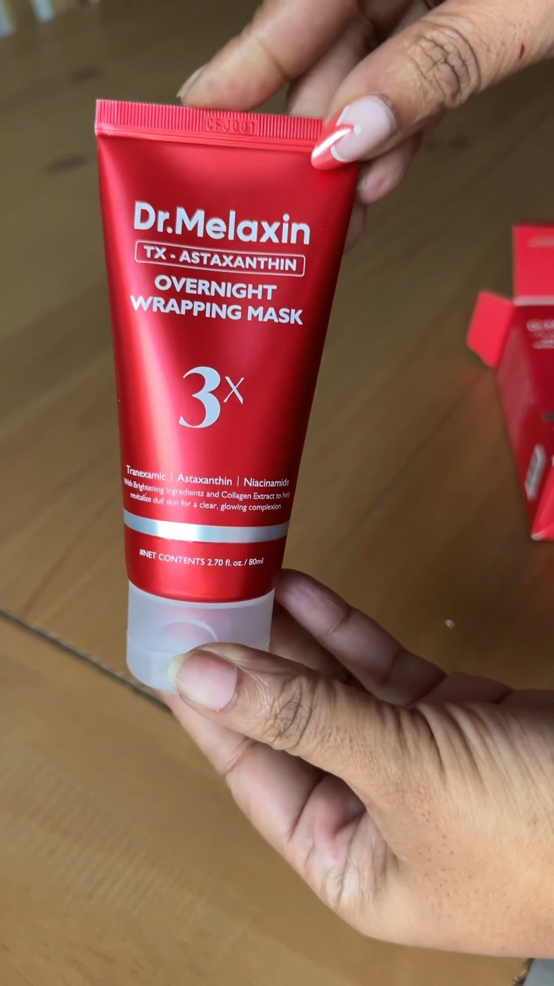 Dr melaxin overnight wrapping mask 

#LTKBeauty #LTKOver40 #LTKselfcare