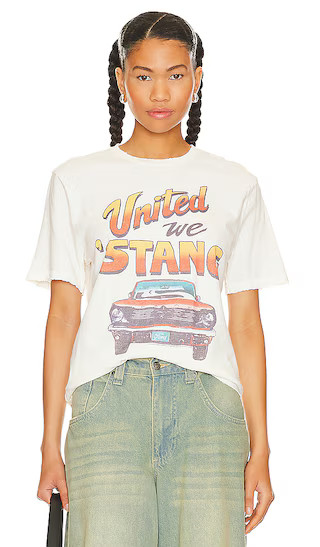United We Stang Tee in Vinatge White | Revolve Clothing (Global)
