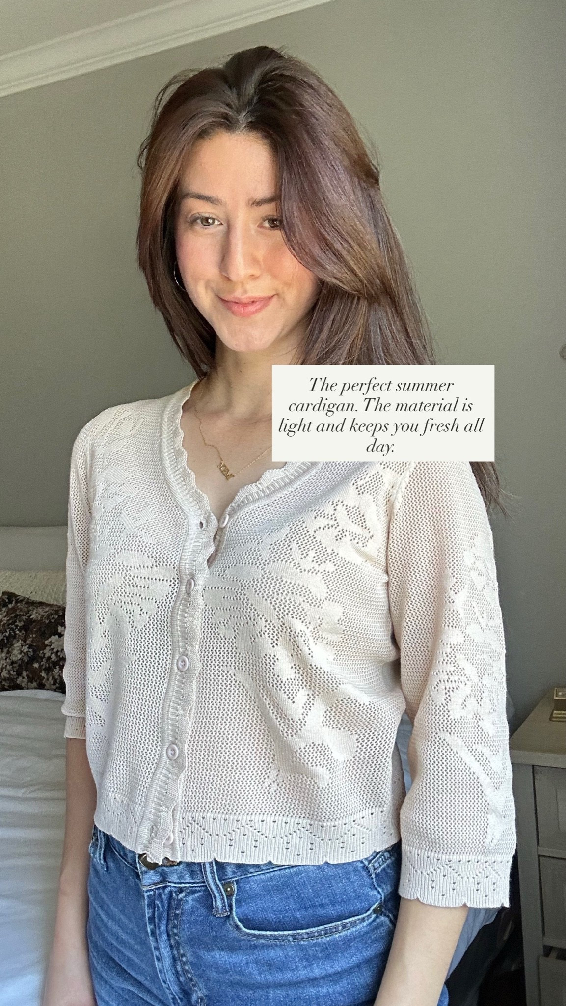 The perfect summer cardigan. Size small. Light and fresh for hot days

#LTKgrwm #LTKootd #LTKmomlife