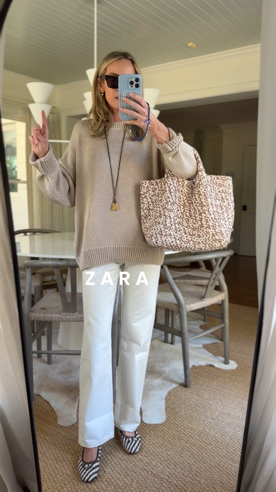 Large sweater /// 26 jeans!! 