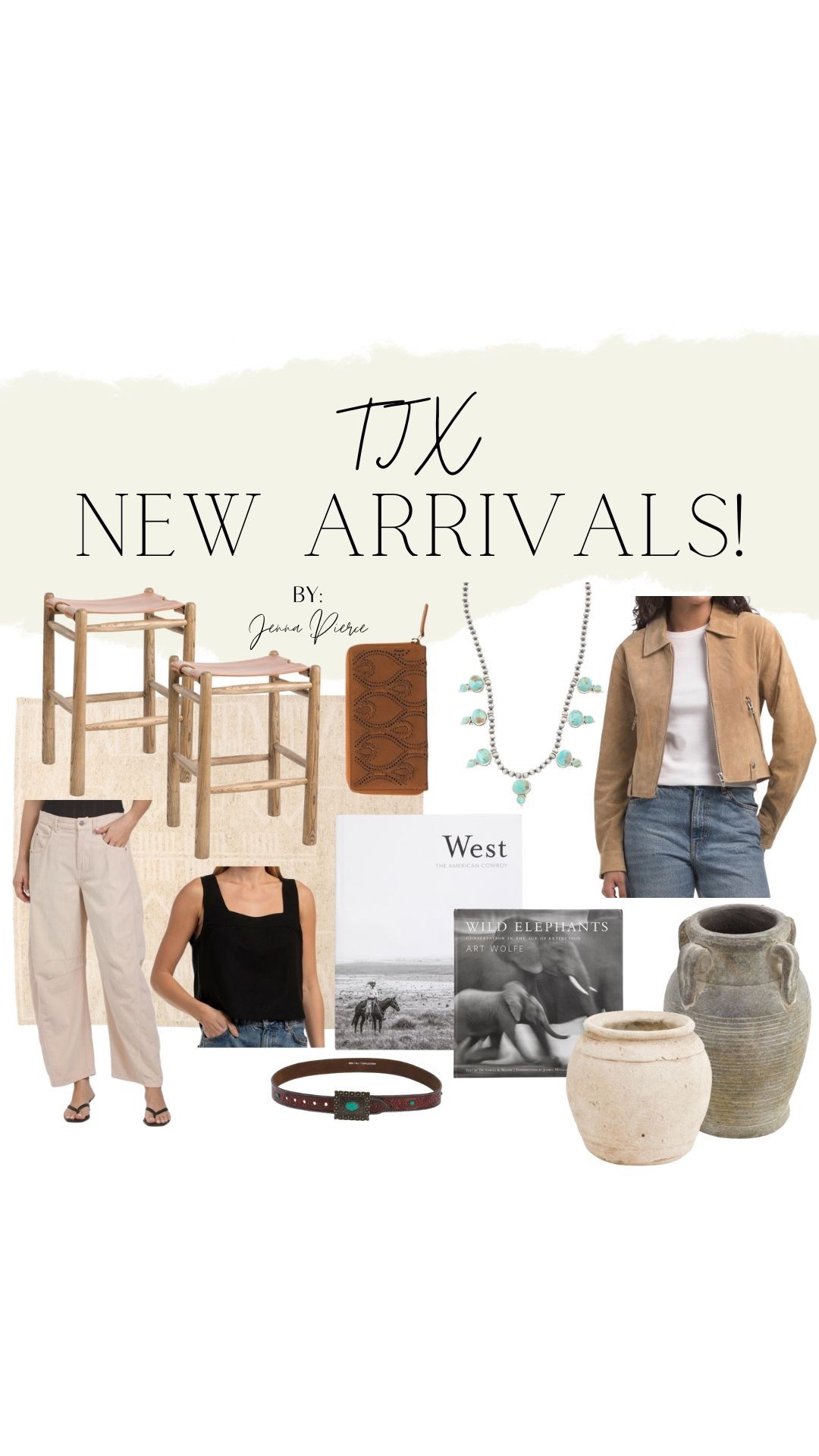 Western/rustic inspired new arrivals that just dropped at TJ Maxx and Marshall’s! SUCH an insane deal on the turquoise necklace! I snagged one for myself! #tjmaxx #marshalls #ltkhome #western #tjx #homedecor #ltkhome #westernaesthetic #newarrivals

#LTKTravel #LTKGiftGuide #LTKHome