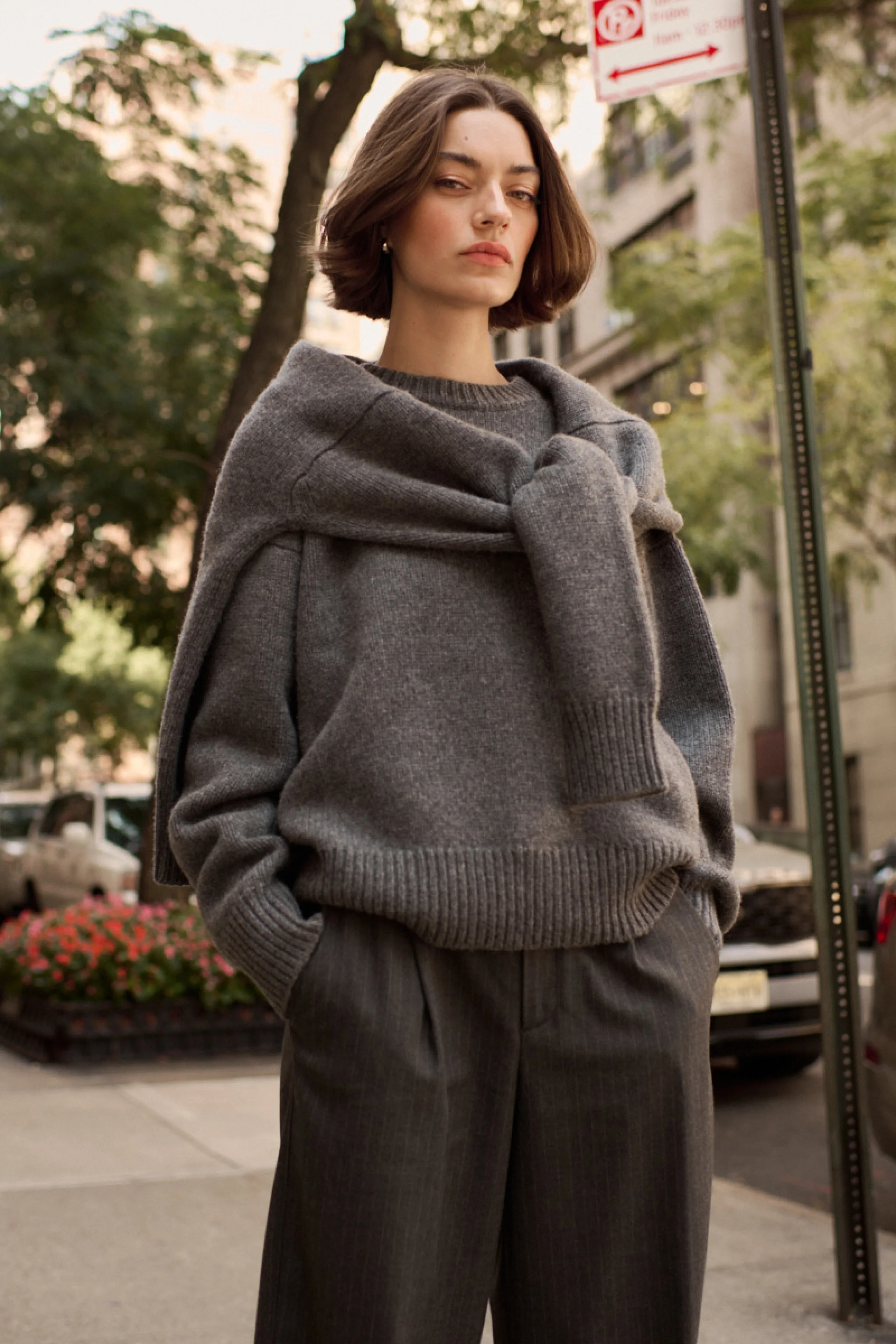 The Signature Crew in Charcoal | Sold Out NYC