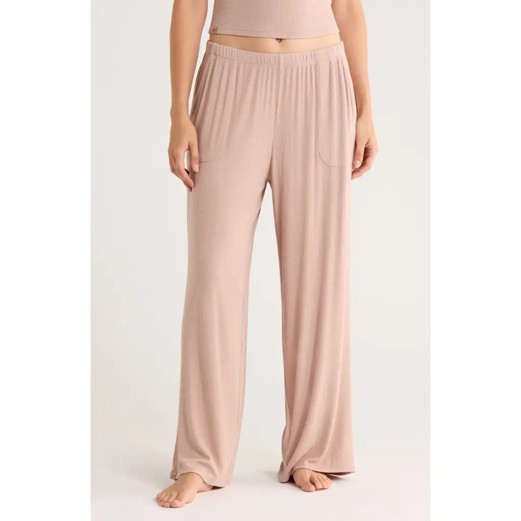 Barefoot Dreams® Malibu Collection® Ultrasoft Rib Lounge Pants in Willow at Nordstrom Rack, Size X-Small | Nordstrom Rack