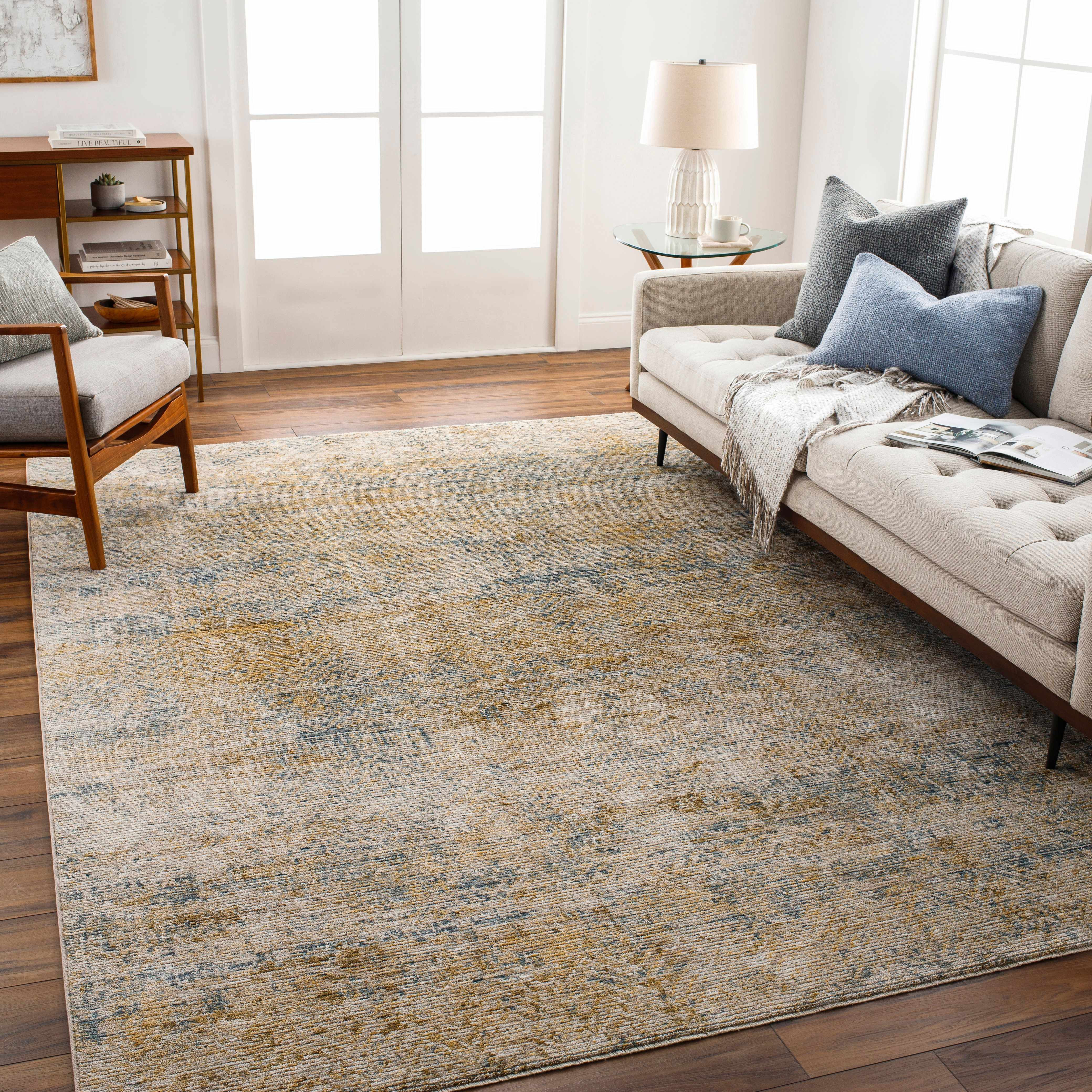 Sava 6'7"" Round Area Rug - Hauteloom | Boutique Rugs