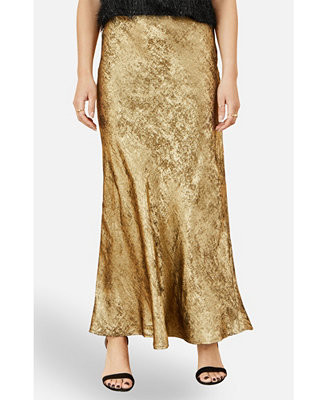 Yumi Women's Satin Midi Skirt - Macy's | Macy's