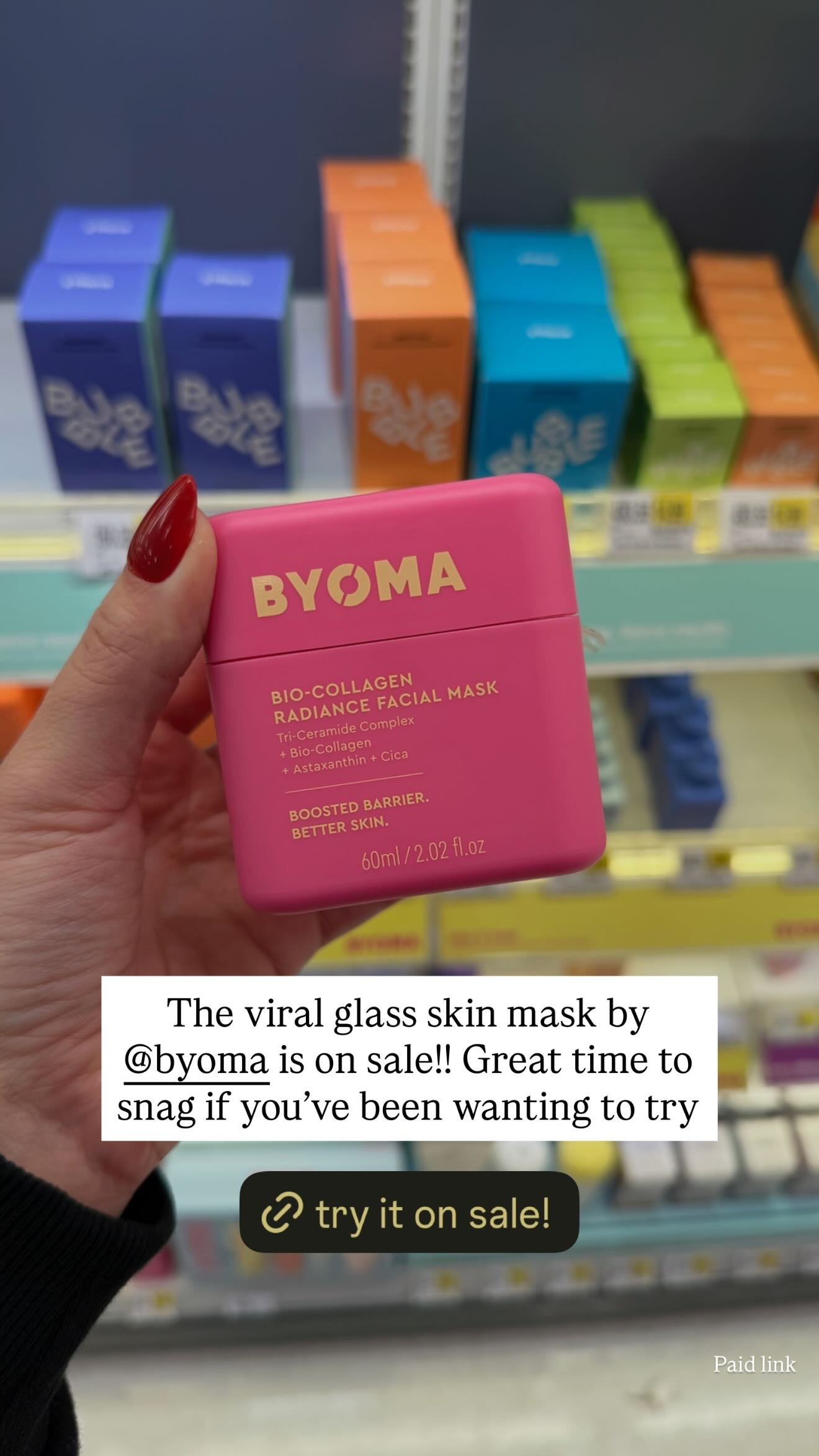 This viral byoma glass skin mask is on sale at target right now and it’s actually so good if you want that hydrated glowy skin.

spring outfits 2026, easter dress women, easter outfits women, easter basket ideas, vacation outfits beach, spring dresses, date night outfits, plus size fashion, country concert outfits, work outfits, target finds, target deals, target circle, skincare routine, glass skin, beauty finds 

 #LTKmorningroutine #LTKselfcare #LTKBeauty