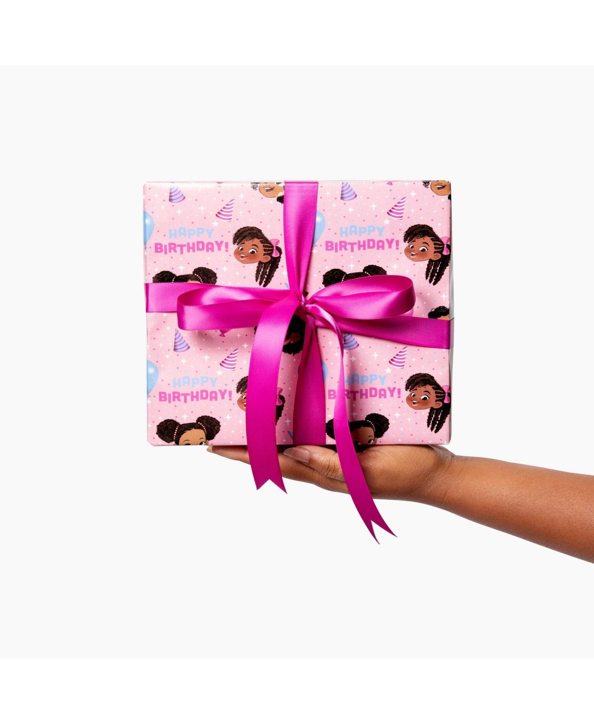 Happy Birthday! Pink Balloons Gift Wrap | Macys (US)