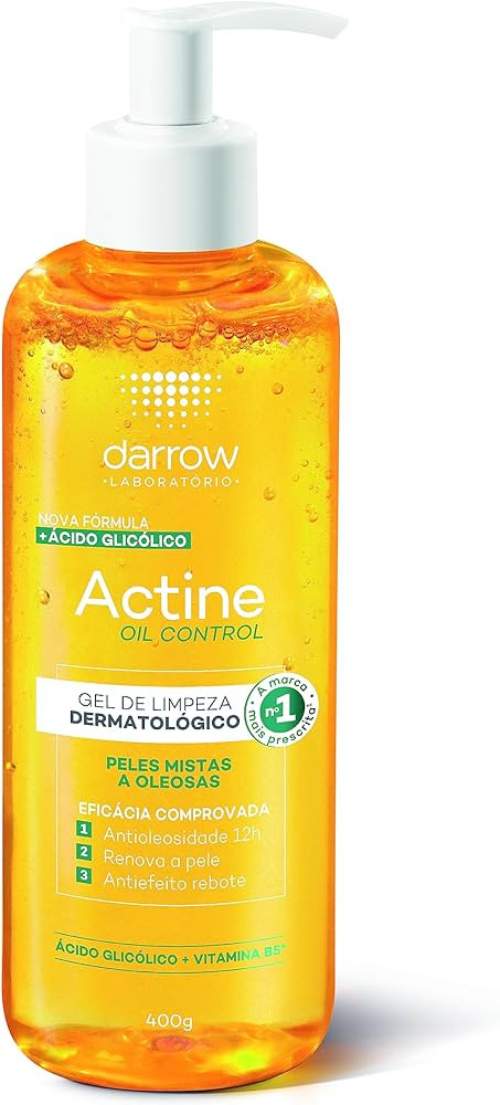 DARROW ACTINE OIL CONTROL GEL DE LIMPEZA 400G | Amazon (BR)