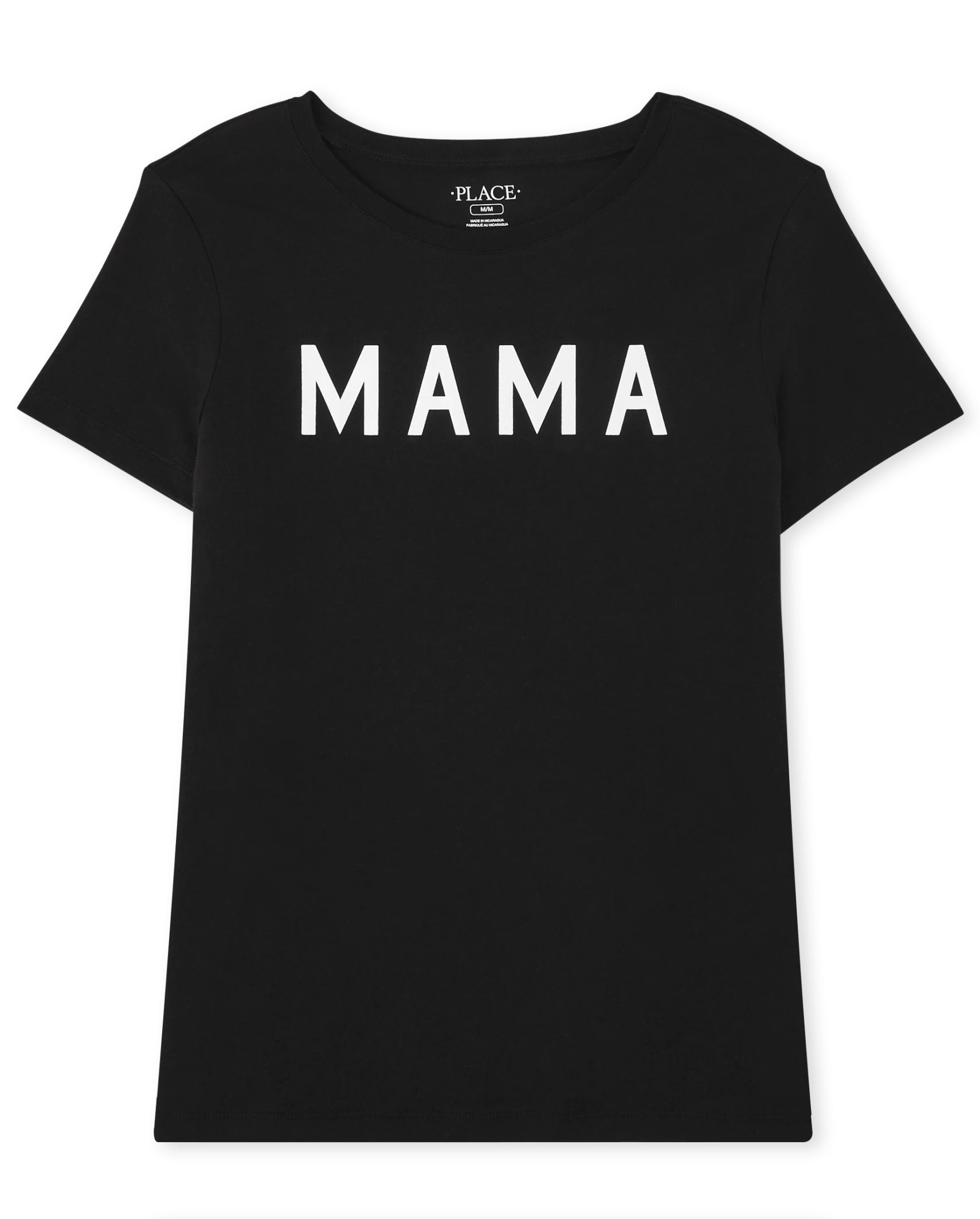 Womens Matching Family Mama Graphic Tee - black | The Children's Place