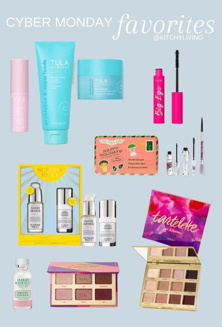 ULTA has tons of great deals on beauty products and cosmetics for Cyber Monday #ulta #tarte #tula #sundayriley #benefitcosmetics 

#LTKHoliday #LTKbeauty #LTKCyberweek