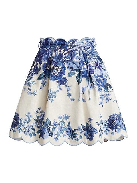 Aliane Linen Skirt | Saks Fifth Avenue
