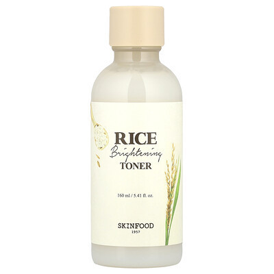 Skinfood, Rice Brightening Toner, 5.41 fl oz (160 ml) | iHerb