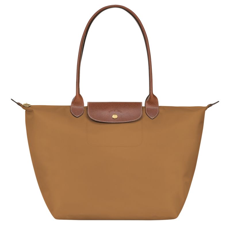 Le Pliage Original L Tote bag Fawn - Recycled canvas | Longchamp US | Longchamp