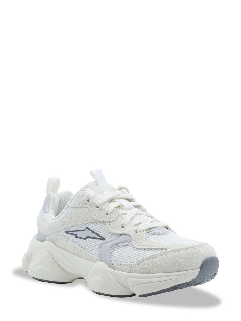 Avia Girls Chunky Lace Up Sneakers | Walmart (US)