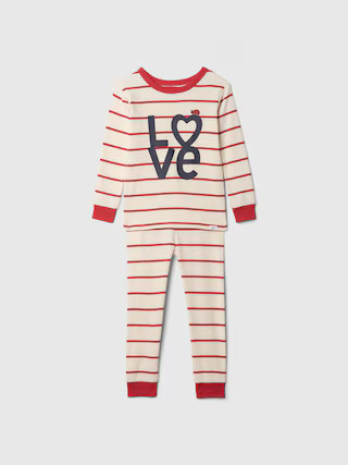 Baby &amp; Toddler Organic Brushed Cotton PJ Set | Gap (US)