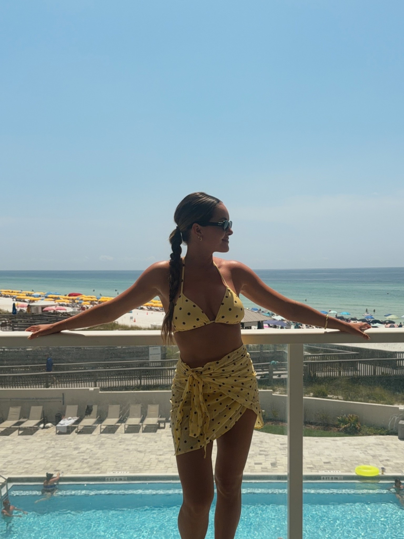 Yellow polka dot bikini on sale! Size M in both!

#LTKSwim #LTKSaleAlert #LTKTravel