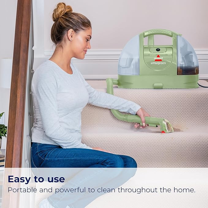 BISSELL Little Green Multi-Purpose Portable Carpet and Upholstery Cleaner, Car and Auto Detailer,... | Amazon (US)