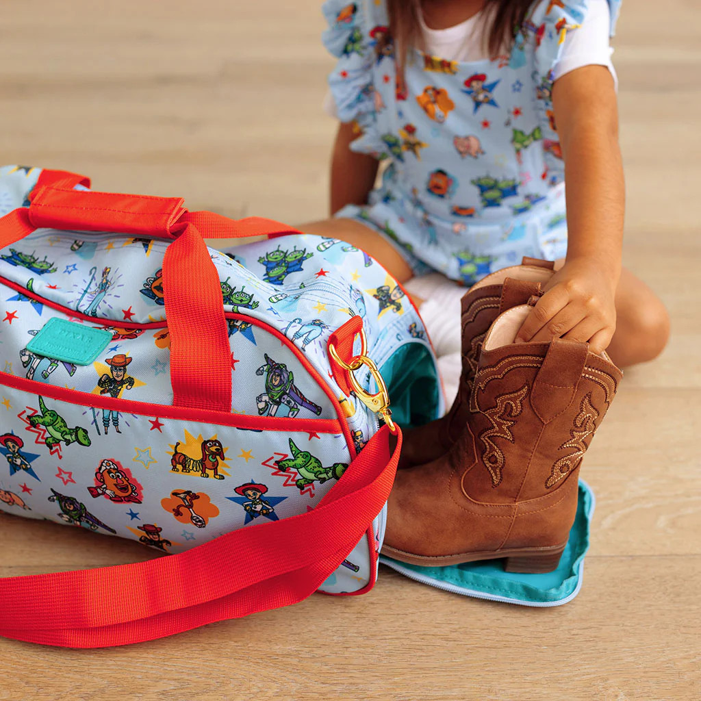 Character Blue Duffle Bag | Disney Toy Story Time | Posh Peanut
