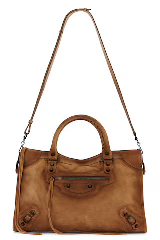 Balenciaga Le City Medium Bag in Brown | FWRD 