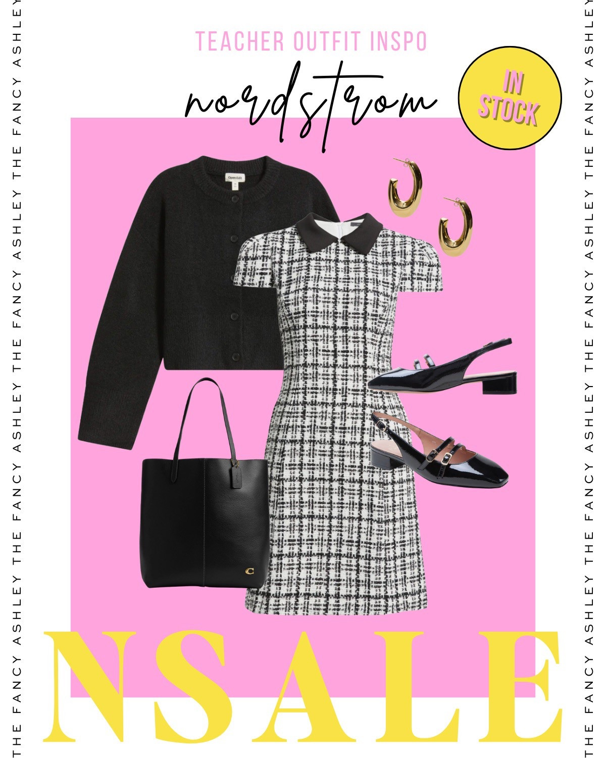I’m obsessed with this darling tweed dress from the Nordstrom Anniversary Sale. It's teacher outfit or workwear perfection—just layer with a cute cardi, grab some flats, toss on a tote and gold hoops, and you’re ready to rock your classroom or office. Still in stock, but hurry - the sale ends August 3rd.

#LTKSeasonal #LTKSaleAlert #LTKStyleTip
