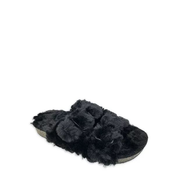 Secret Treasures Women's Slipper, Luxe Two Band Step-in - Walmart.com | Walmart (US)