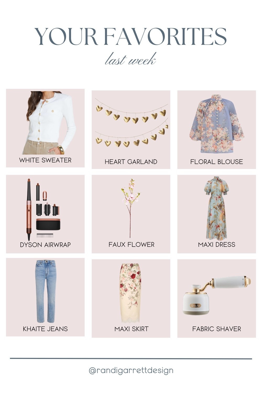 In love with these items this week! 💕

#LTKValentine #LTKHome #LTKSeasonal