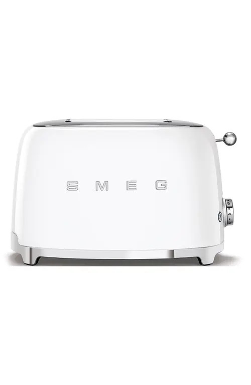 smeg 50s Retro Style Two-Slice Toaster in White at Nordstrom | Nordstrom