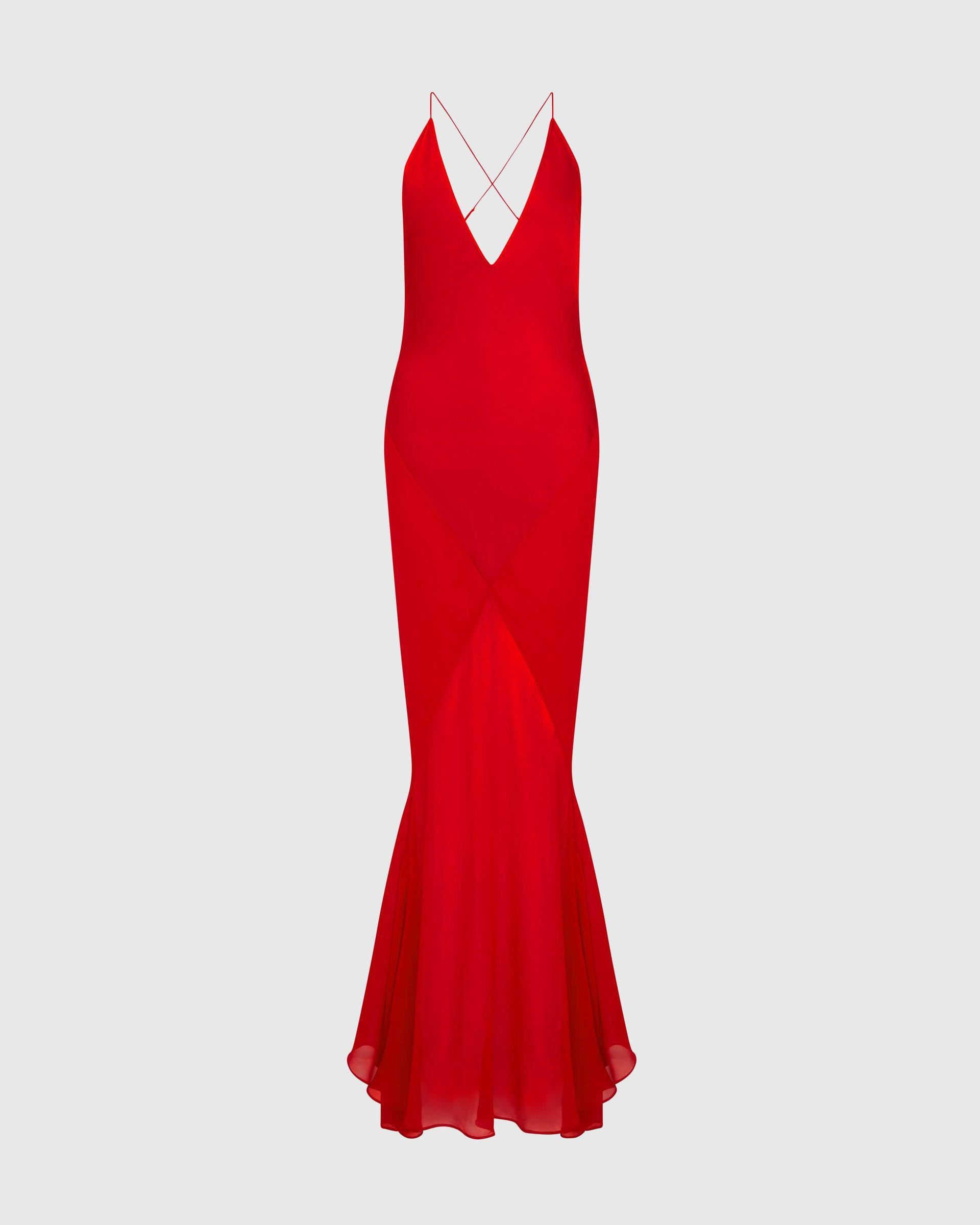 LOTUS SLIP DRESS RED | Rat & Boa