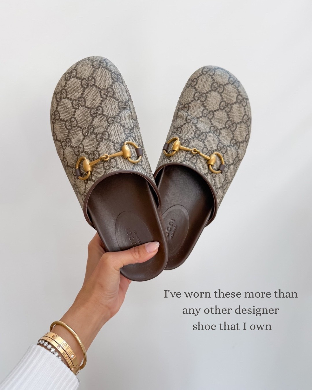 Comfiest clogs and a designer shoe I wear more than any other! Run TTS