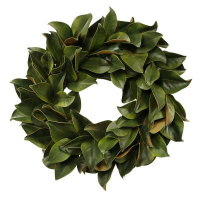 Faux Magnolia Leaf Wreath | Williams-Sonoma