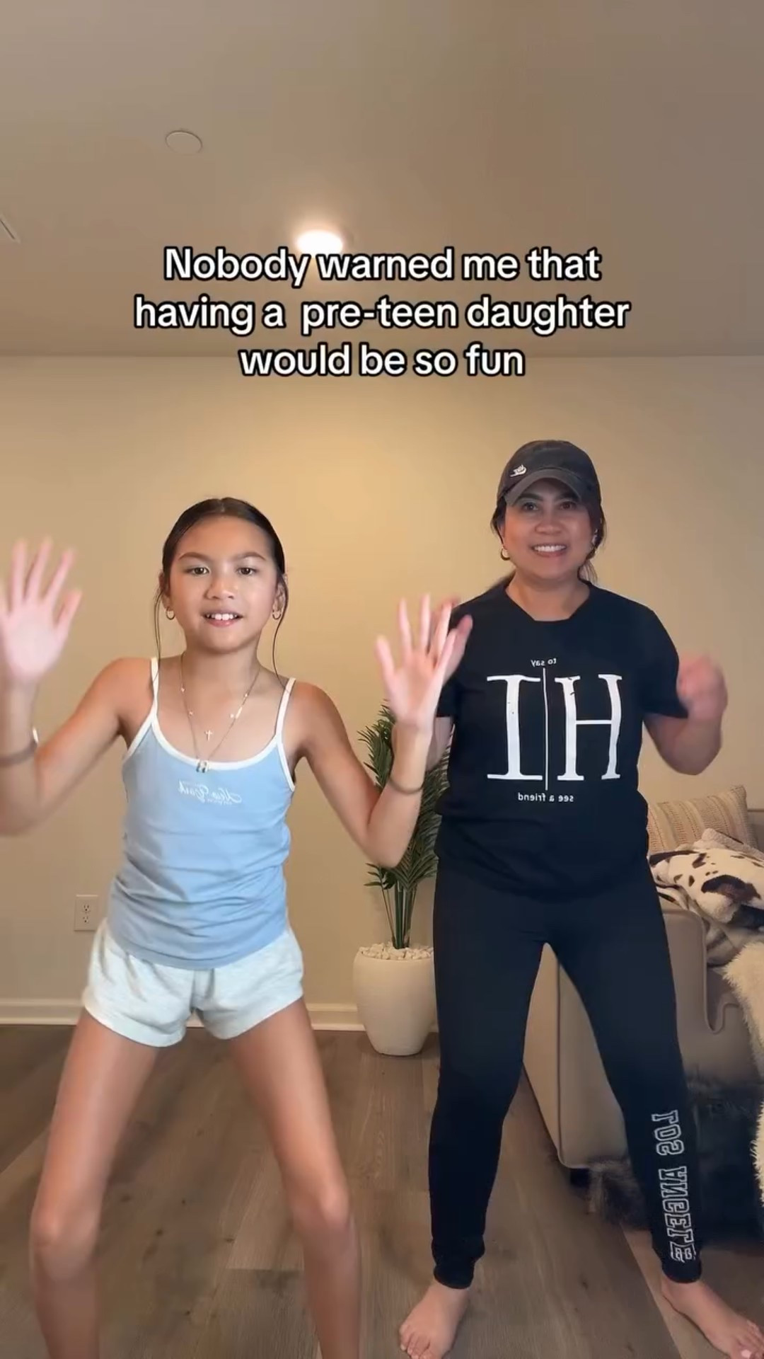 Had an amazing time doing this trend with my daughter — trying to catch up with this generation, guys 🤣!

Like and comment below if you have a daughter 
and will try to do this trend 🥰

•

#busymomlife #momsofgirls #momsofteens
#momanddaughtergoals #momlifebelike #momlifeunfiltered #momshelpingmoms