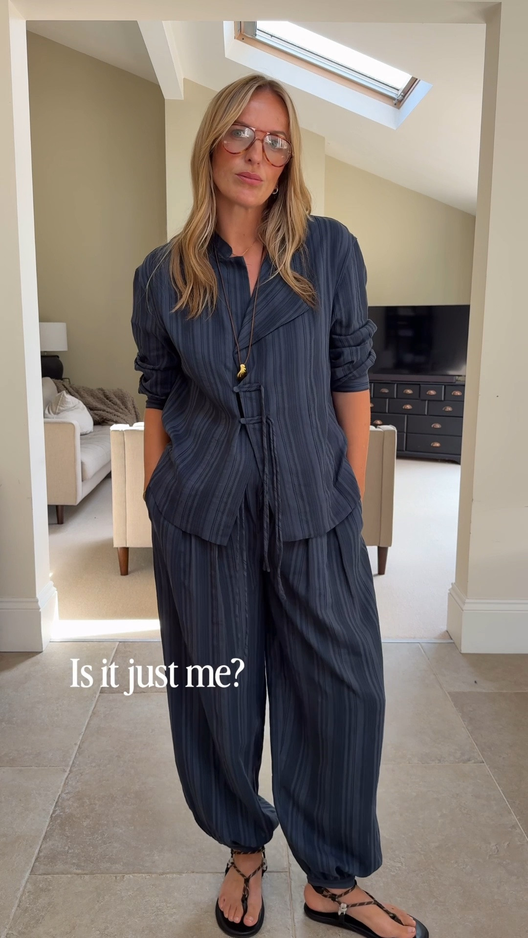 The Co ord infatuation continues …with good reason though! 
Essentially informal suiting these hard working outfits take you from office to evening drinks and off duty days with ease. 
Split the suits for even more styling options. 
The fabric on this one beautiful , textured and light and the silhouette and cut 👌🏻👌🏻
I’m wearing large in both pieces. 

Vest top - medium 

@Zara

#LTKsummer #LTKtravel #LTKstyletip