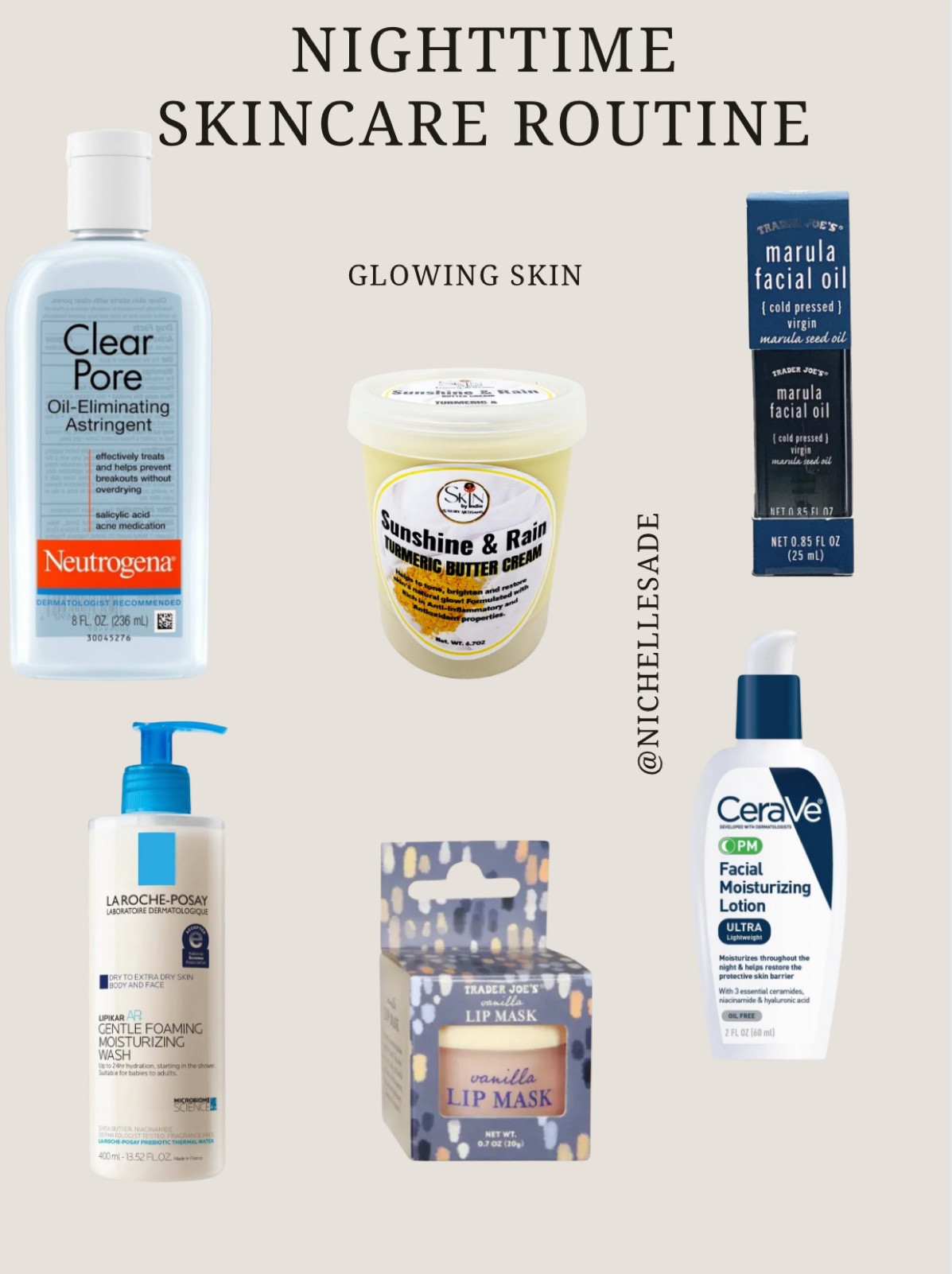 My nighttime skincare routine. I have very try skin so I make it a priority to keep my skin very hydrated and moisturized at all times. 

These products have been working for me and has helped with evening my skin tone out while preventing breakouts 

#LTKGiftGuide #LTKbeauty