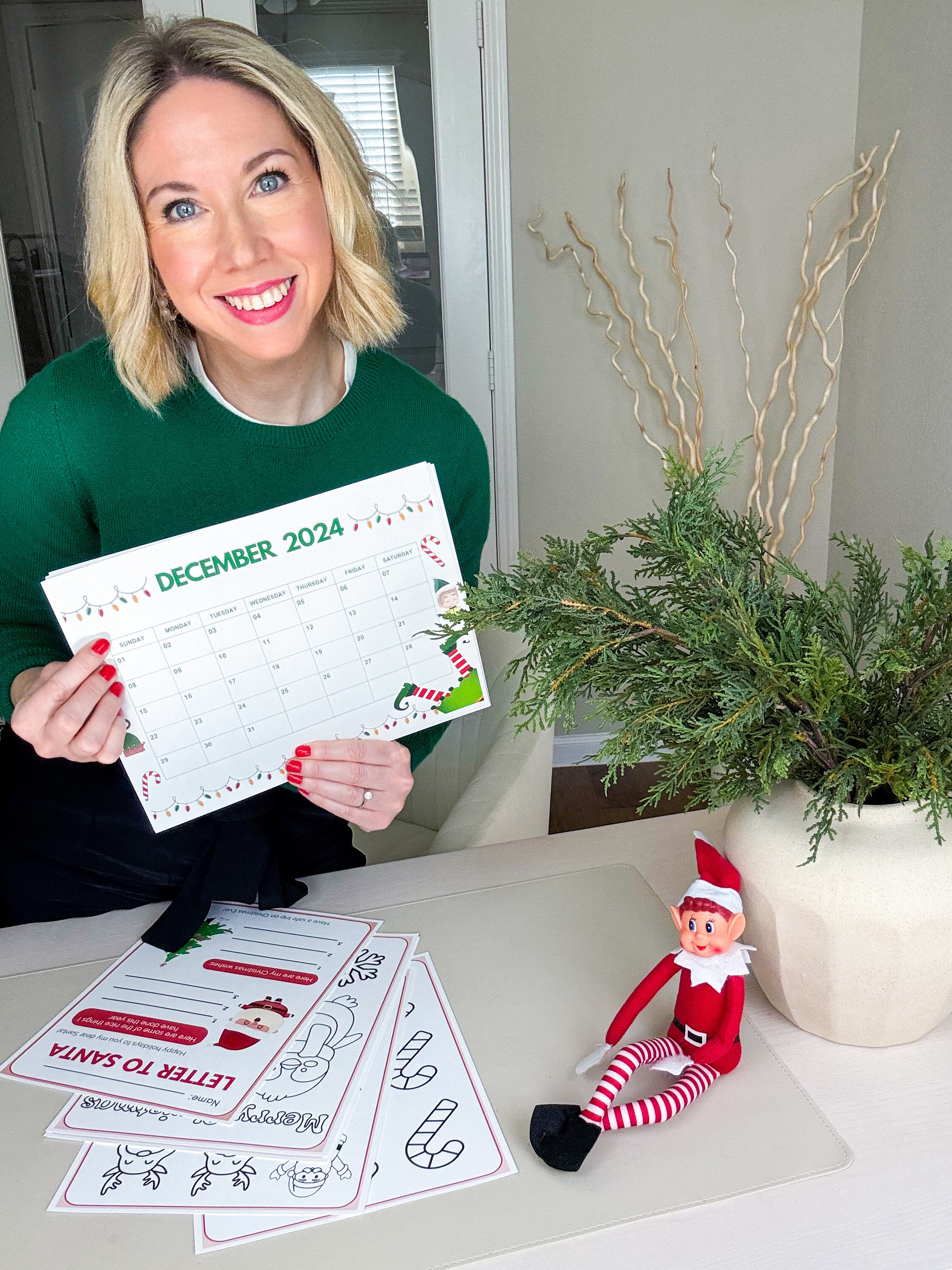 🎄✨ As a mom, I know the stress that comes with creating a magical holiday season, especially when it comes to the Holiday Elf tradition. That’s why I created this course—to make it EASY and STRESS-FREE for busy parents to enjoy every moment. From printables to planning tools, tips, and troubleshooting, you’ll have everything you need to make your Elf setups fun and memorable. Plus, there are 5 exclusive bonuses to add even more magic! The best part? You won’t be scrambling for supplies! 

You can find course info & sign up here: https://janine-gravino-s-school.teachable.com/p/magical-holiday-elf-traditions-made-easy

Leave me a comment or ask any questions in the comments!  

And outfit linked below!


—————————————————————-

Outfit details: 
Quince sweater size XS
Tee - sized up to a medium
Jeans true to size - size 26 short
Linked socks and Mary Jane flats I’m wearing as well

Holiday elf has Velcro hands to make setups flexible so hands can be together or apart.  We also have the popular brand Elf and that elf can’t lay on its belly as easy as this exact one I have linked.

#ltkfamily #ltkkids #ltkfindsunder100 #ltkfindsunder50 #ltkshoecrush #ltksalealert #ltkseasonal #ltkhome #ltkover40

#LTKCyberWeek #LTKHoliday #LTKKids