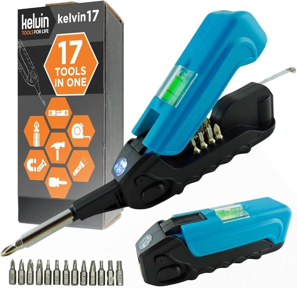 Kelvin Tools - Kelvin 17 Urban Screwdriver Set, All in One Everyday Multitool Screwdriver, Multi-... | Amazon (US)