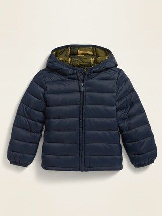 Unisex Hooded Lightweight Narrow-Channel Puffer Jacket for Toddler | Old Navy (US)