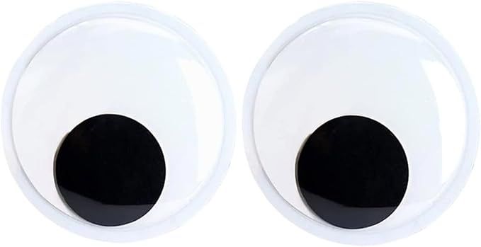 MOLIDA 7In Giant Googly Eyes, 2Pcs Large Wiggle Eyes with Self Adhesive for DIY Crafts Christmas ... | Amazon (US)