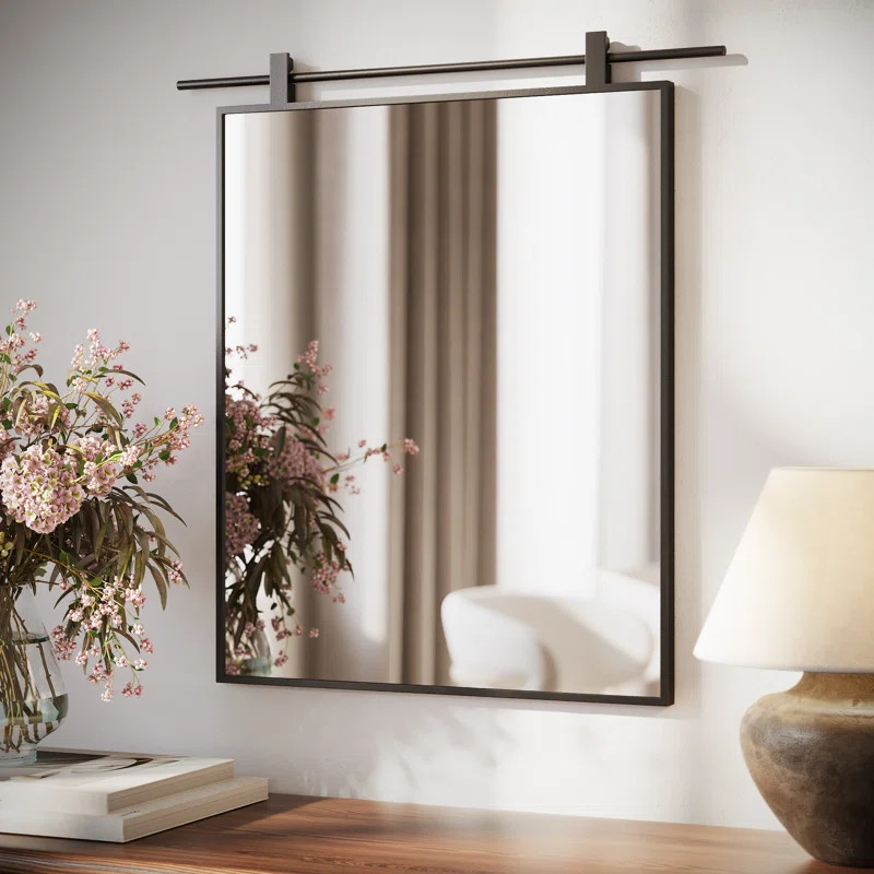 Solene Metal Farmhouse Wall Mirror | Wayfair North America