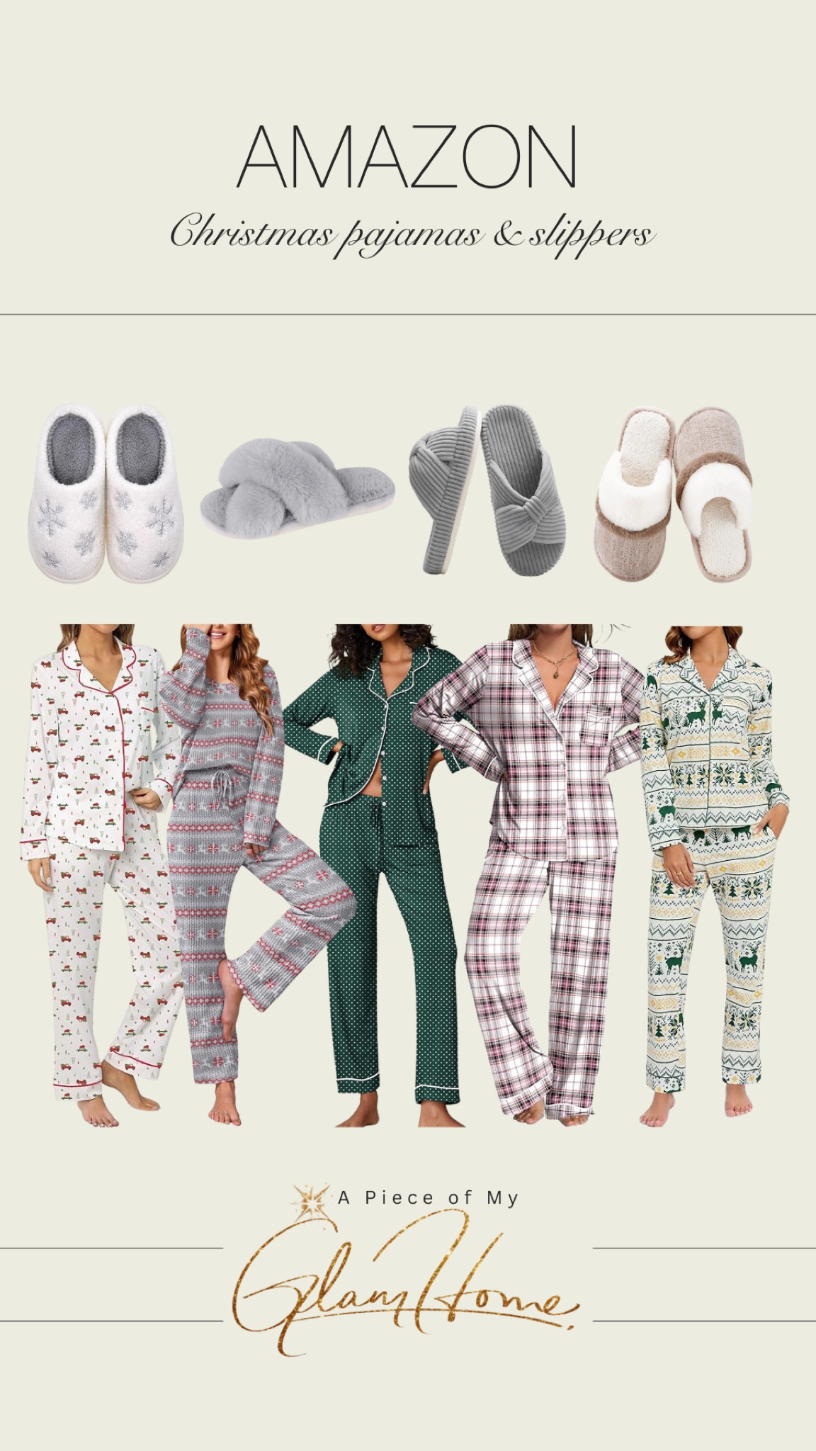 Amazon Christmas pajamas & slippers 

#amazonfashion #christmaspajamas #slippers #holidayfashion 

#LTKSeasonal #LTKHoliday #LTKStyleTip