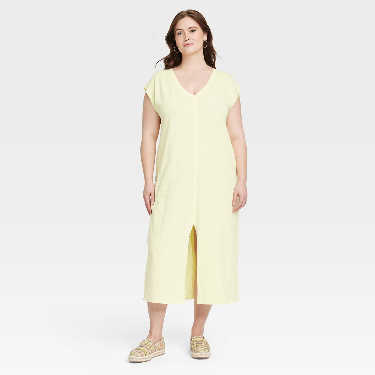 Women's Short Sleeve Midi T-Shirt Dress - Universal Thread™ | Target