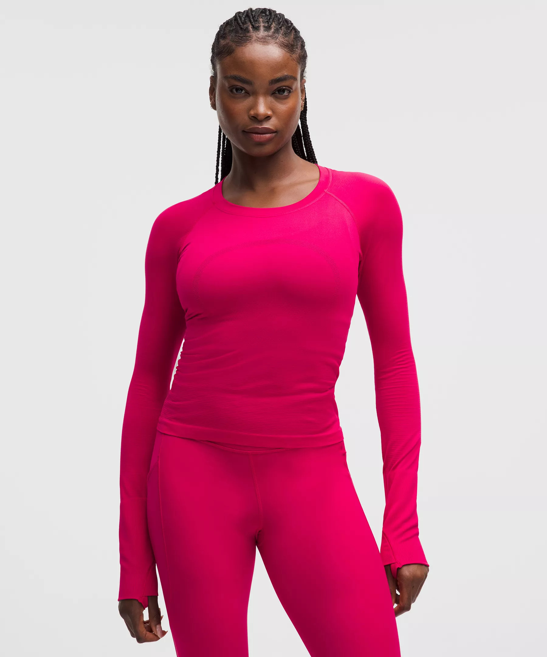 Swiftly Tech Long-Sleeve Shirt 2.0 *Waist Length | Women's Long Sleeve Shirts | lululemon | Lululemon (US)