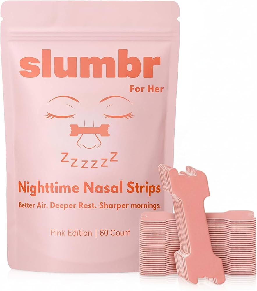 Nasal Strips for Breathing (60 Count) – Extra-Strength Grid Adhesive – Built for Nighttime Co... | Amazon (US)
