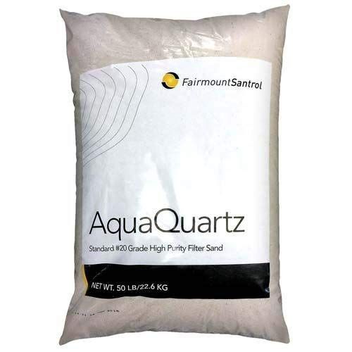 FairmountSantrol AquaQuartz-50 Pool Filter 20-Grade Silica Sand 50 Pounds, White | Amazon (US)