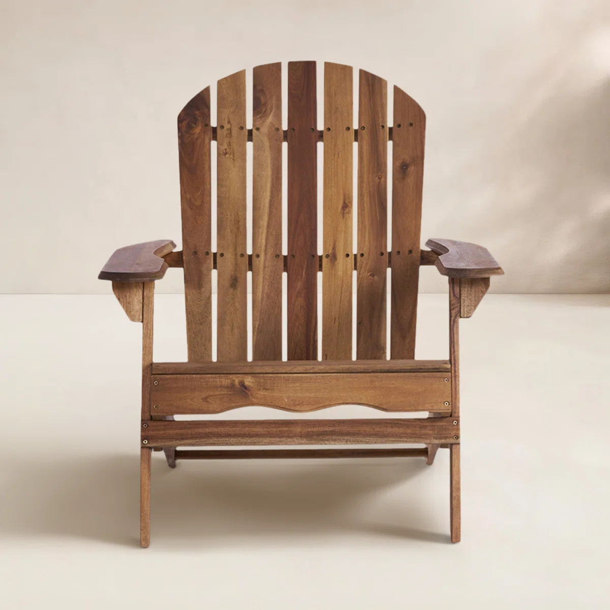 Woking Foldable Outdoor Adirondack Set (Set of 2) | Wayfair North America