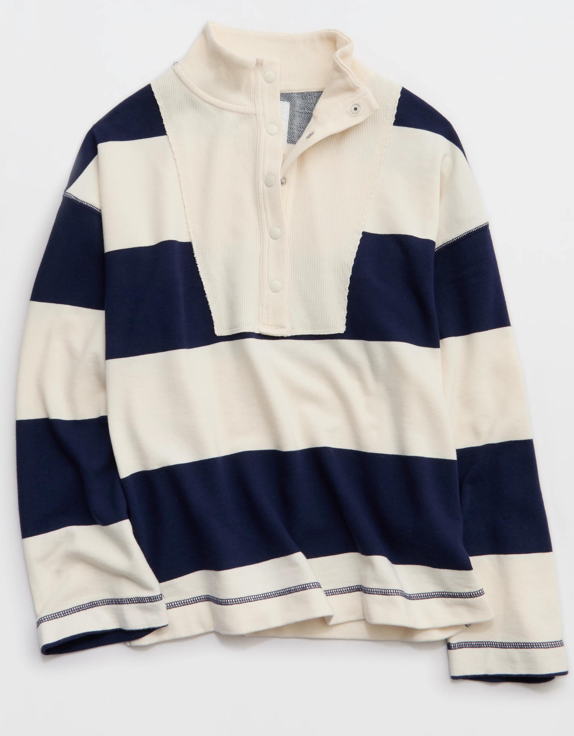 Aerie Quarter Snap Sweatshirt | Aerie