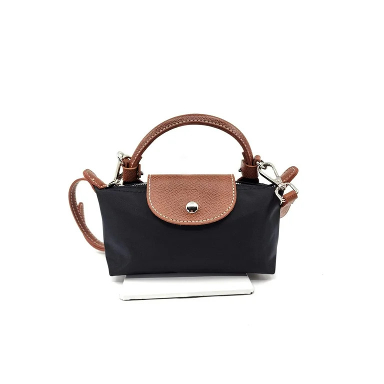 Women’s Ultra Mini Flap Top Zip Nylon Crossbody Bag | Walmart (US)