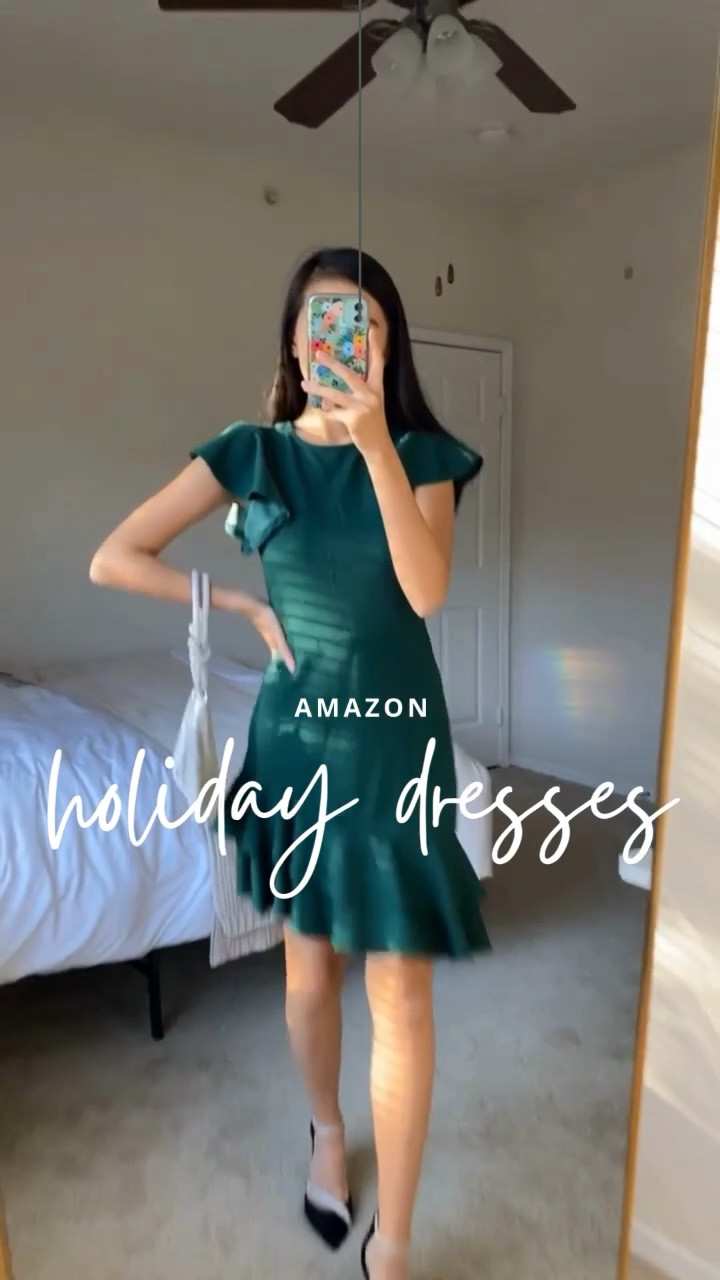 Holiday dresses, holiday dress, amazon holiday dress, Christmas outfit, Christmas dress, red dress, green dress, black dress, amazon fashion, amazon outfit, amazon dress 

#LTKunder50 #LTKSeasonal #LTKHoliday