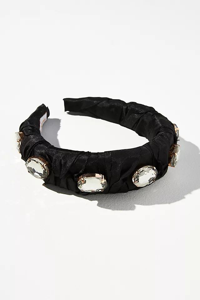 Statement Crystal-Embellished Headband | Anthropologie (US)